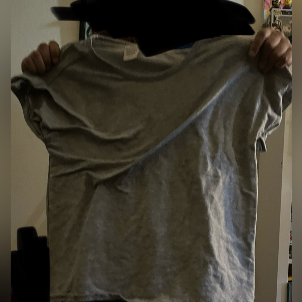 grey baby tee